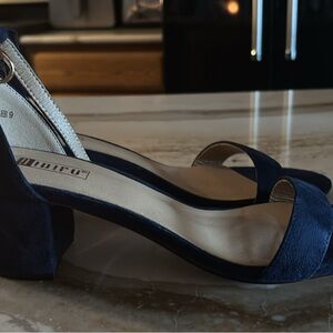 Navy Blue Women's Heels